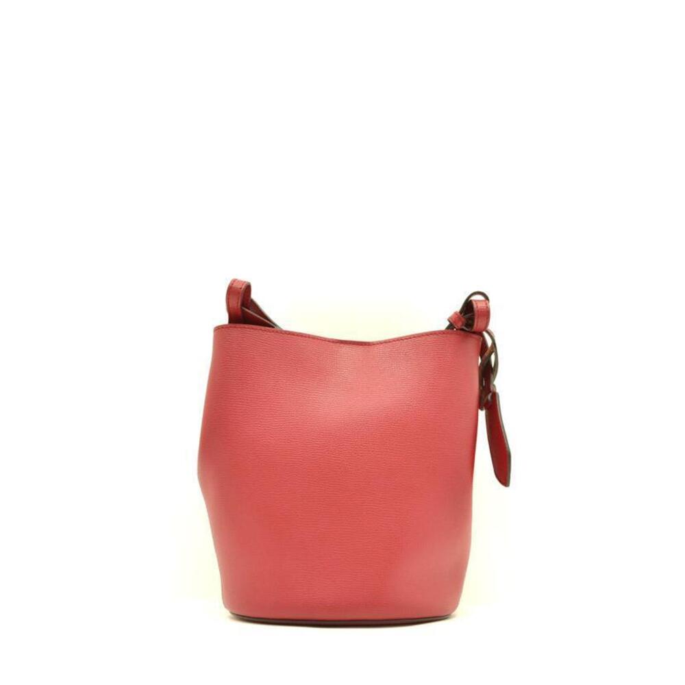 Burberry Leather Hobo Shoulder Bag Red - Picture 2 of 9